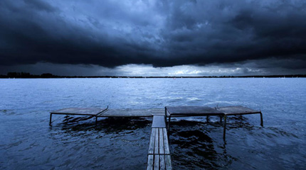 Pour ne pas tomber dans l'eau